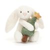 Bashful Bunny with Christmas Tree